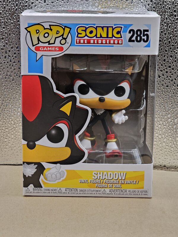 Funko Pop! Sonic The Hedgehog Shadow #285 Common