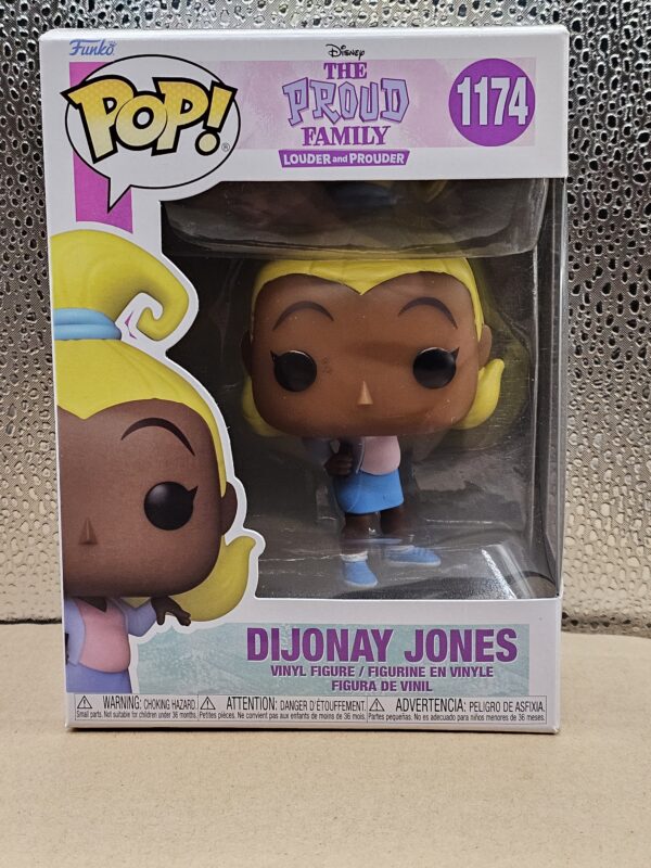 2021 Funko Pop! Disney- The Proud Family- DIJONAY JONES #1174