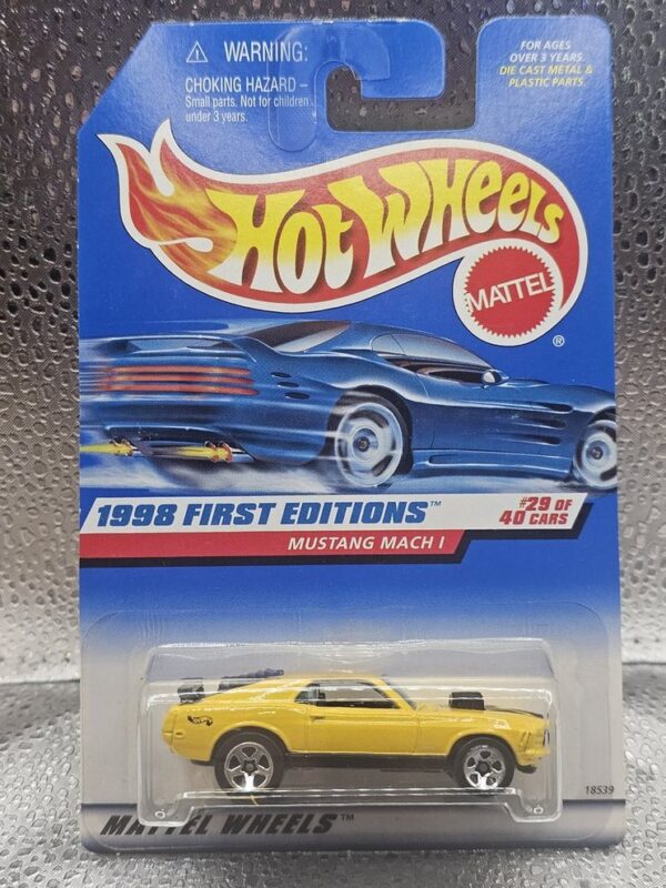 1998 First Edition #670 Mustang Mach 1 5 Spoke Yellow